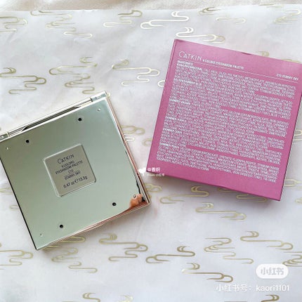 長相思シリーズ 9色アイシャドウパレット/CATKIN/アイシャドウパレットを使ったクチコミ(5枚目)