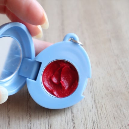 リップアンドチーク ブラーリープリンポット/fwee/口紅を使ったクチコミ(4枚目)