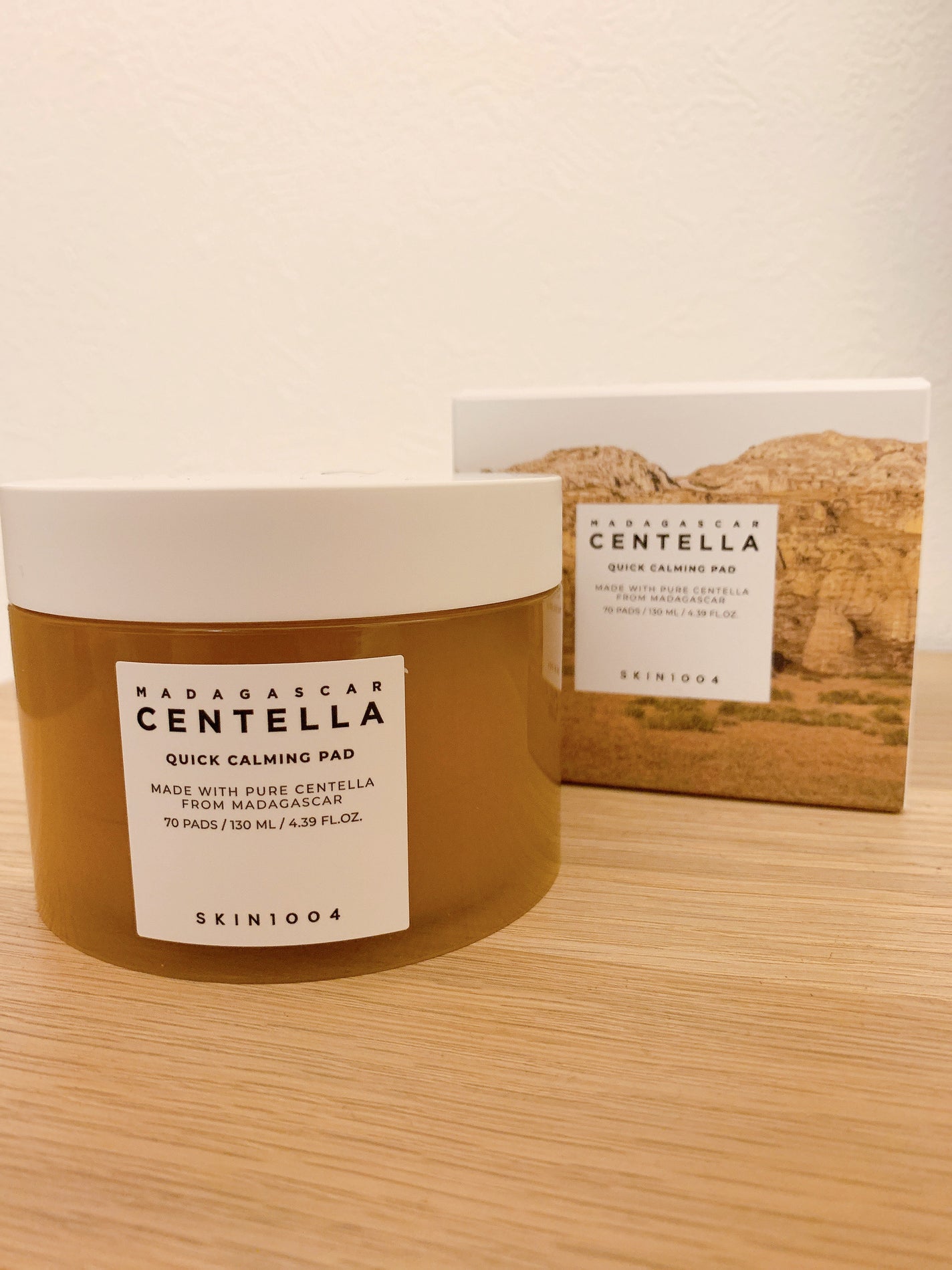 センテラ クイックカーミングパッド/SKIN1004/トナーパッドを使ったクチコミ(1枚目)