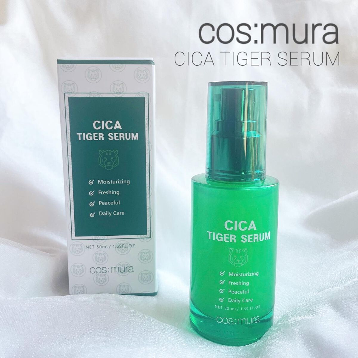 CICA タイガーセラム/cos:mura/美容液を使ったクチコミ(1枚目)