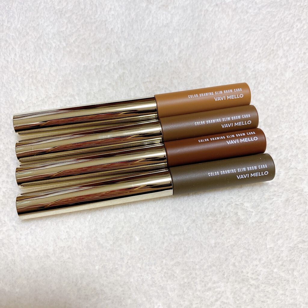 カラードローイングスリムブロウカラ/VAVI MELLO/眉マスカラを使ったクチコミ（1枚目）