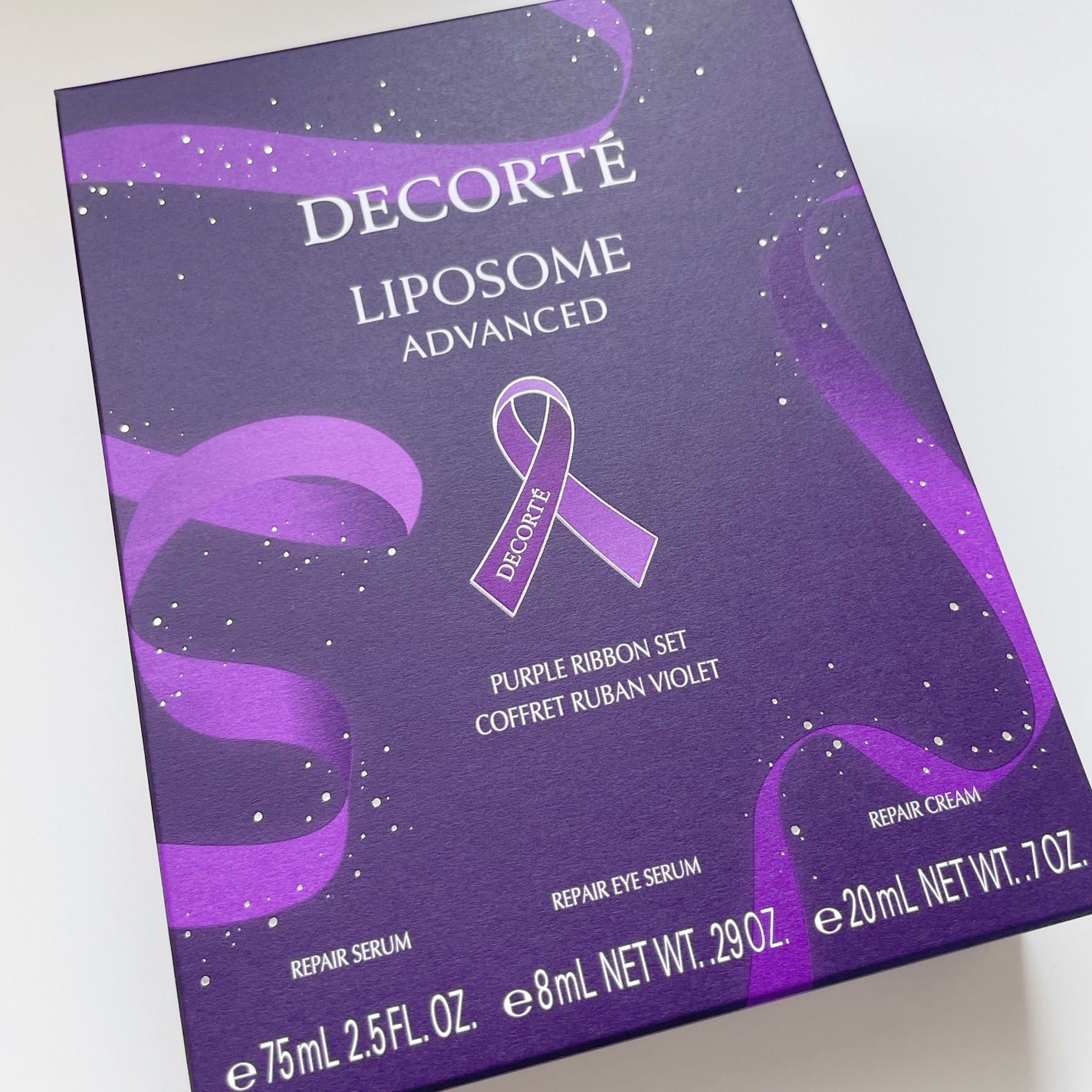 リポソーム アドバンスト パープルリボン セット/DECORTÉ/スキンケアキットを使ったクチコミ(3枚目)