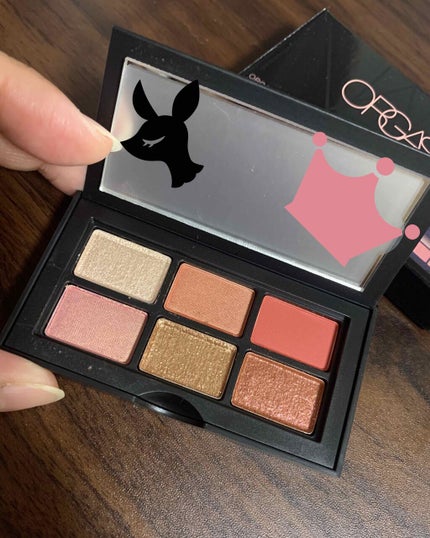 オーガズム ミニアイシャドーパレット/NARS/アイシャドウパレットを使ったクチコミ(2枚目)