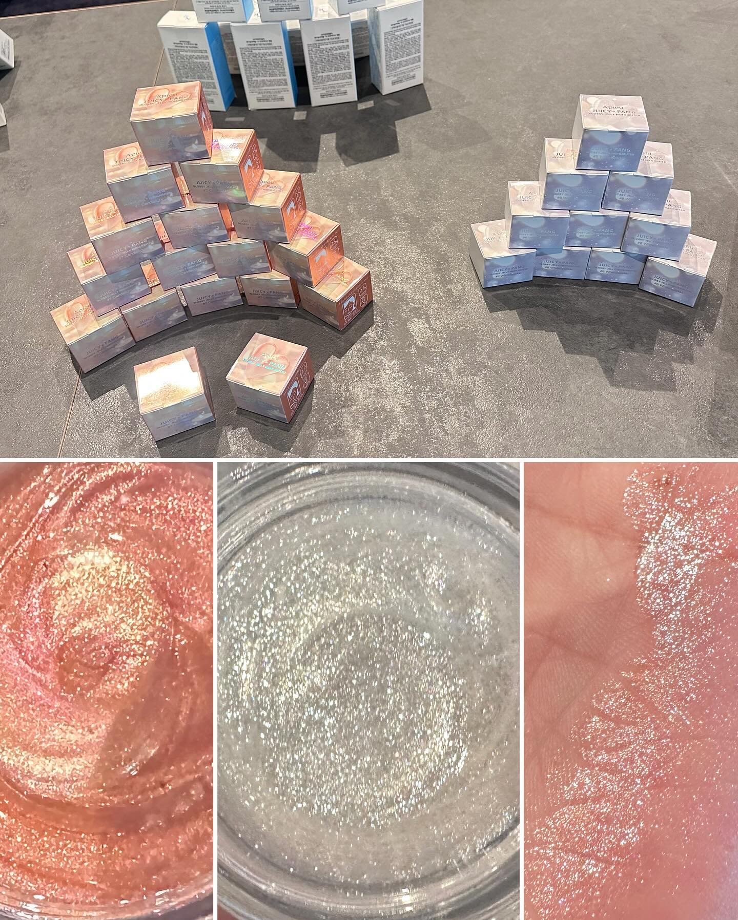 ジューシーパン グロッシージェリーハイライター 7 キャンドルライト/A’pieu/クリームハイライトを使ったクチコミ（2枚目）