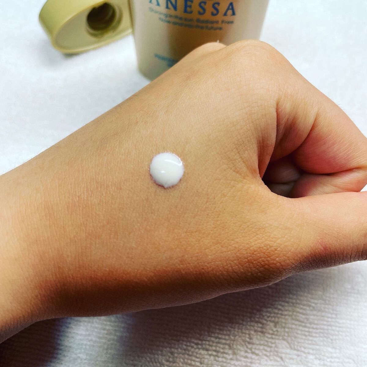 パーフェクトUV スキンケアミルク N/アネッサ/日焼け止め・UVケアを使ったクチコミ(3枚目)