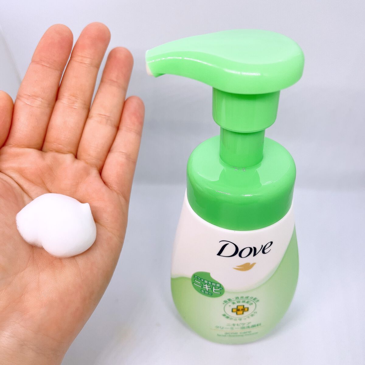 ニキビケア クリーミー泡洗顔料/ダヴ/泡洗顔を使ったクチコミ（3枚目）