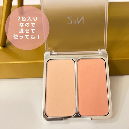 デュアルチーク/2aN/パウダーチークを使ったクチコミ(2枚目)