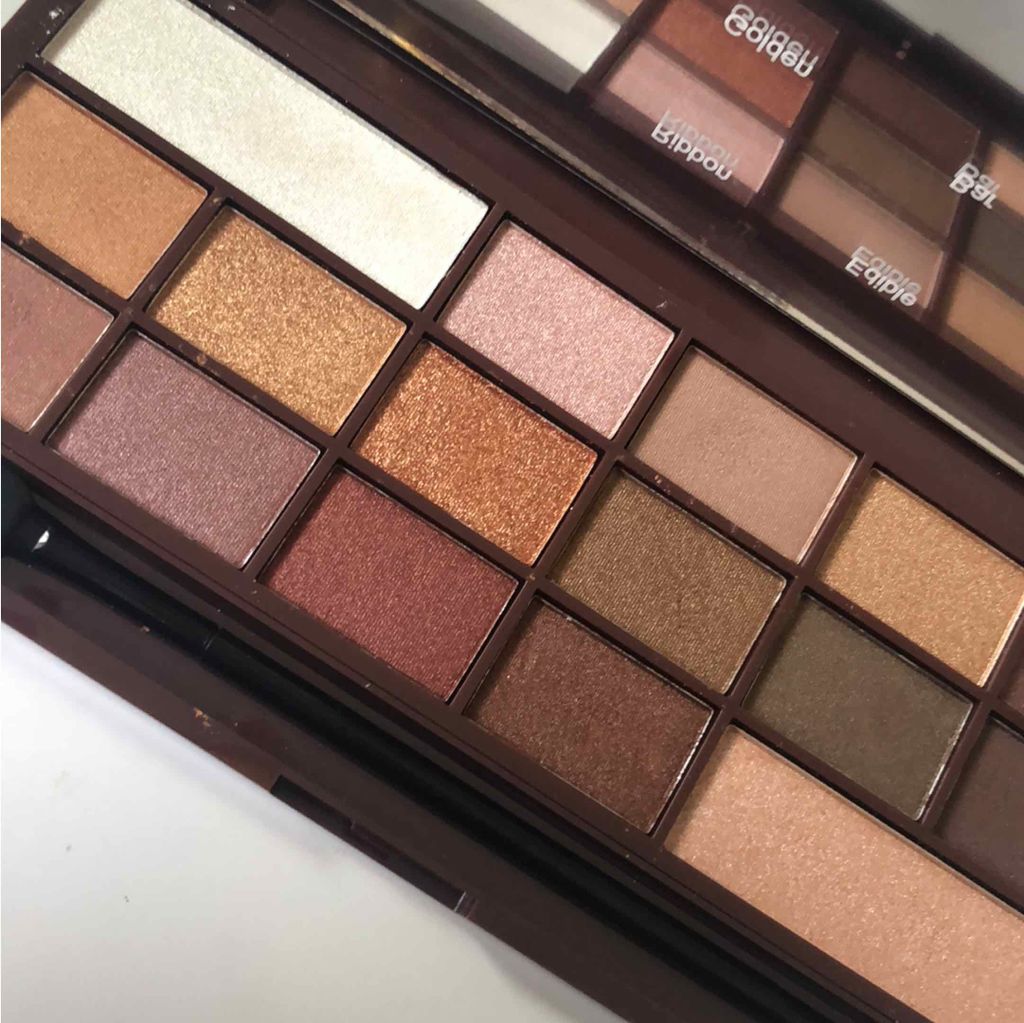 アイラブチョコレート/MAKEUP REVOLUTION/アイシャドウパレットを使ったクチコミ(3枚目)