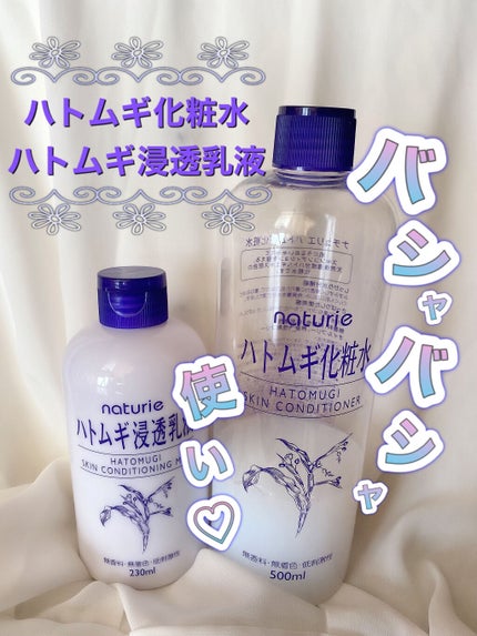 ハトムギ化粧水(ナチュリエ スキンコンディショナー R )/ナチュリエ/化粧水を使ったクチコミ(1枚目)
