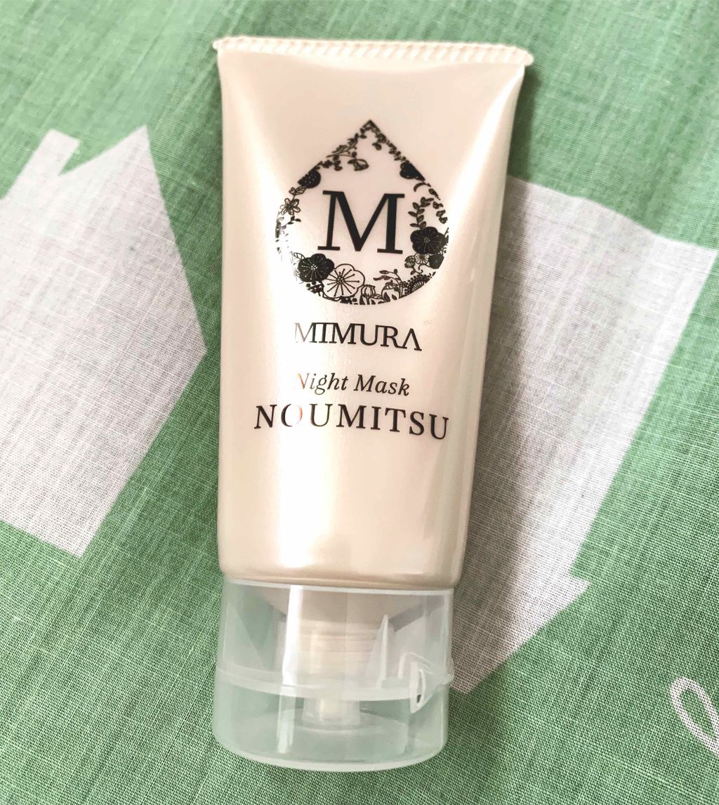 ナイトマスク NOUMITSU/MIMURA/洗い流すパック・マスクを使ったクチコミ(1枚目)