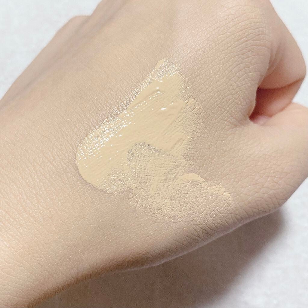 Q10 モイスチュアケア クリアリキッドファンデーション/DHC/リキッドファンデーションを使ったクチコミ(2枚目)