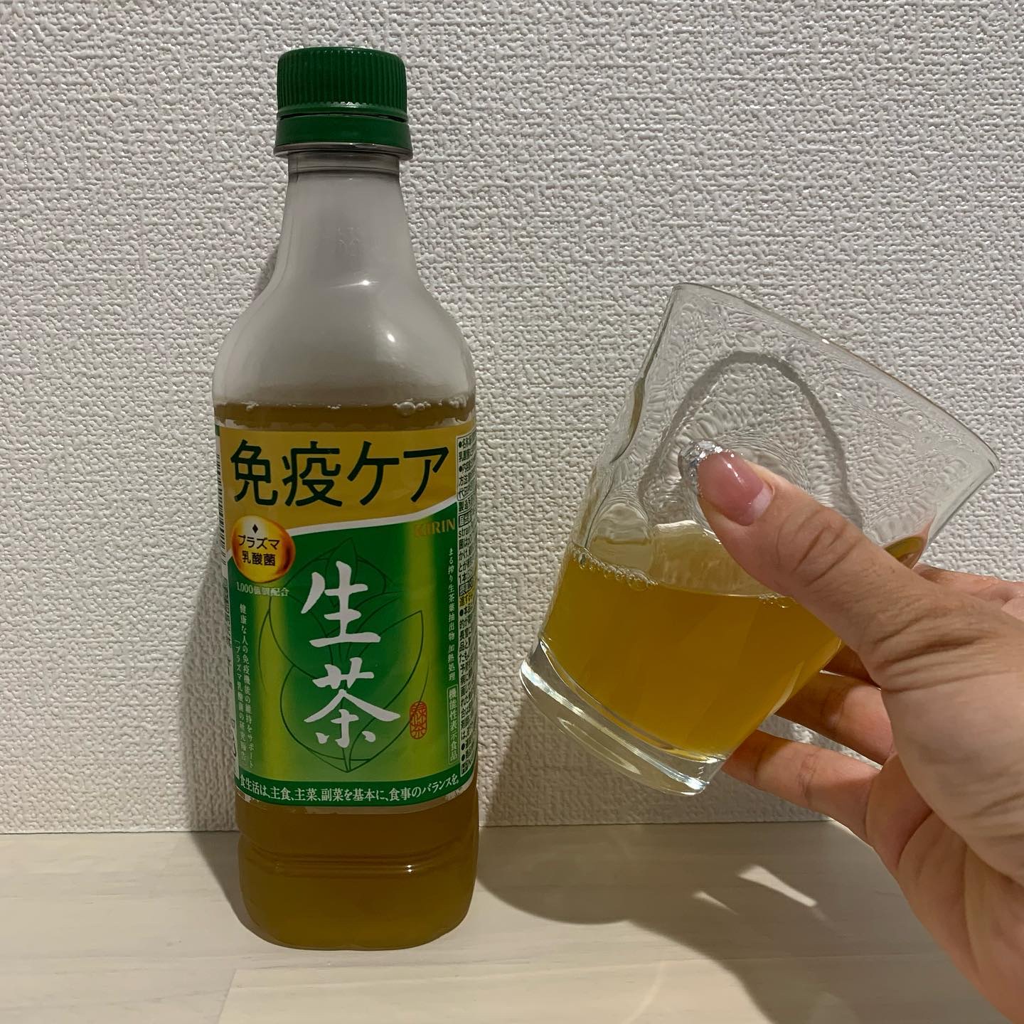 生茶 プラズマ乳酸菌 免疫ケア/キリンビバレッジ/ドリンクを使ったクチコミ（2枚目）