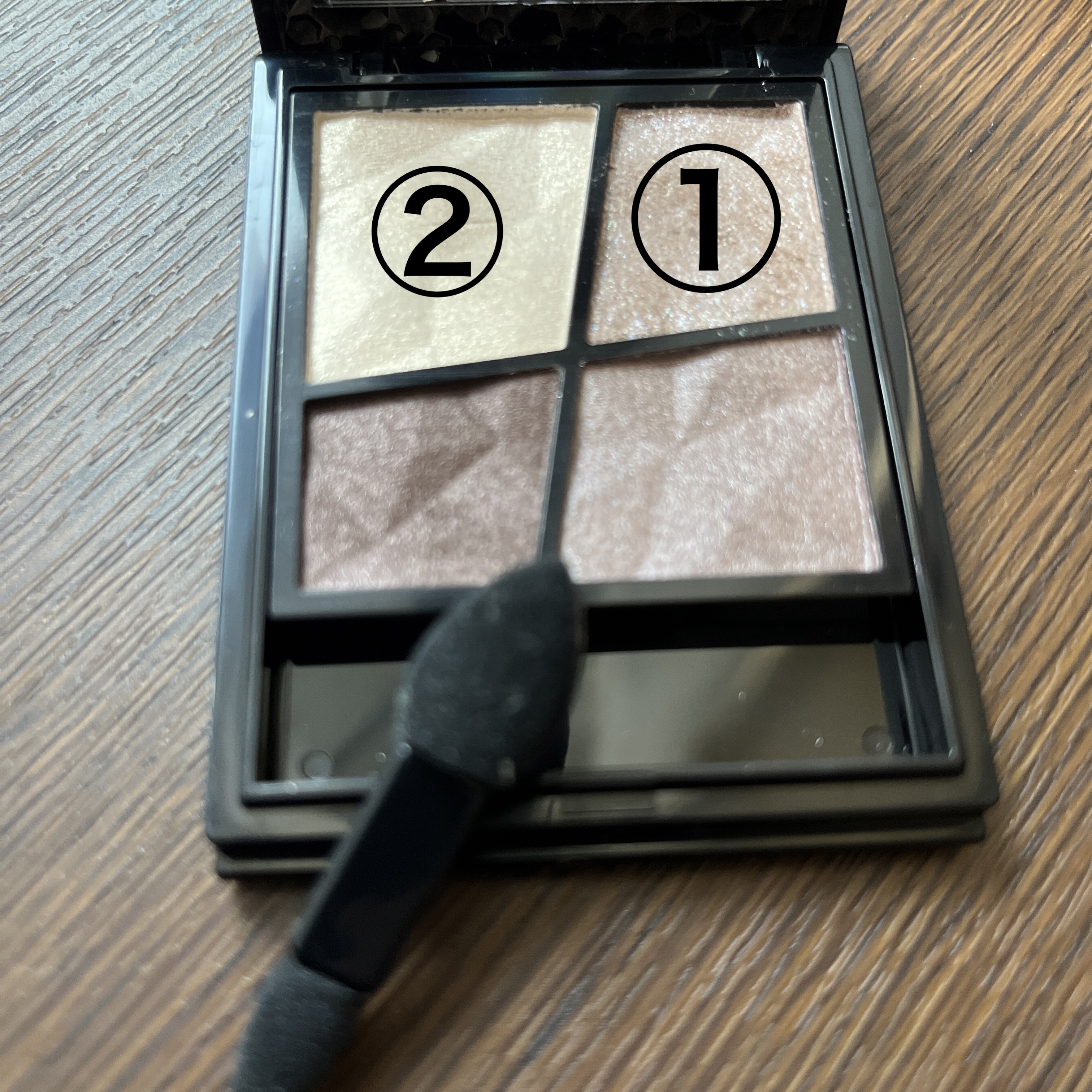 ジェミィリッチ アイズ/Visée/アイシャドウパレットを使ったクチコミ（2枚目）