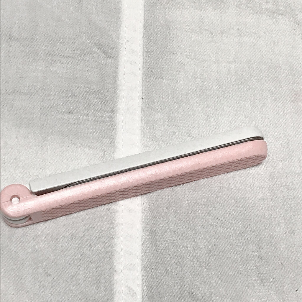 ステンレス折りたたみつめみがき/DAISO/ネイル用品を使ったクチコミ（3枚目）