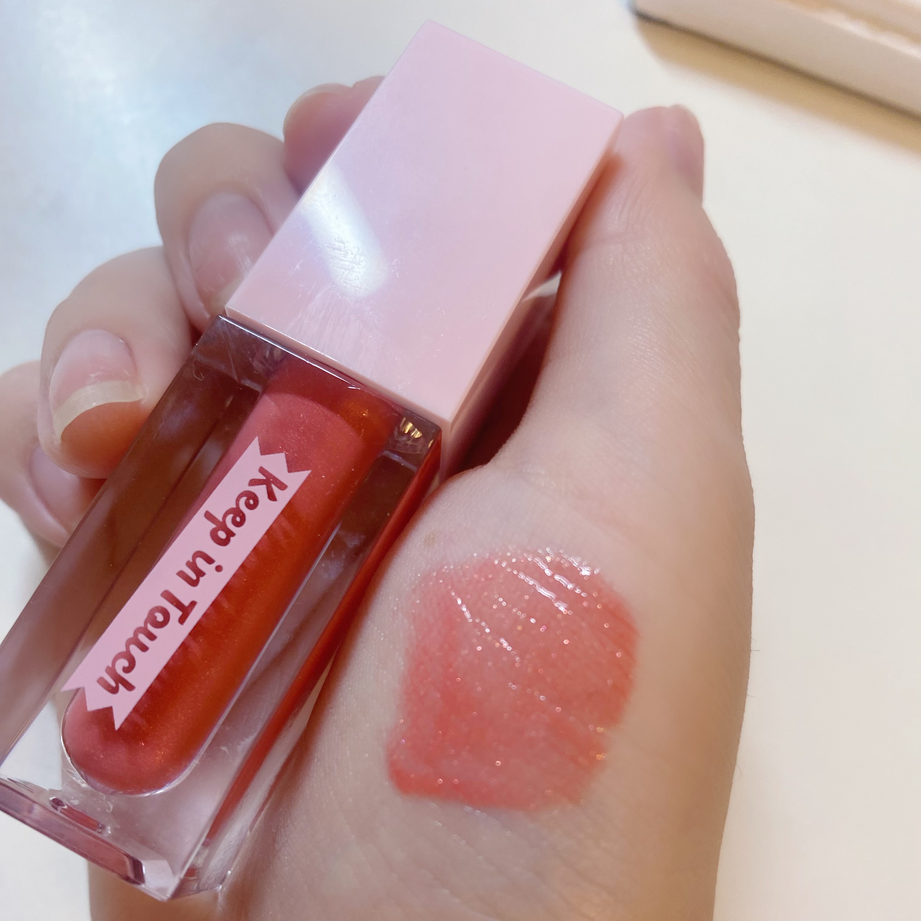 ジェリー リップ プランパー ティント/Keep in Touch/リッププランパーを使ったクチコミ（3枚目）