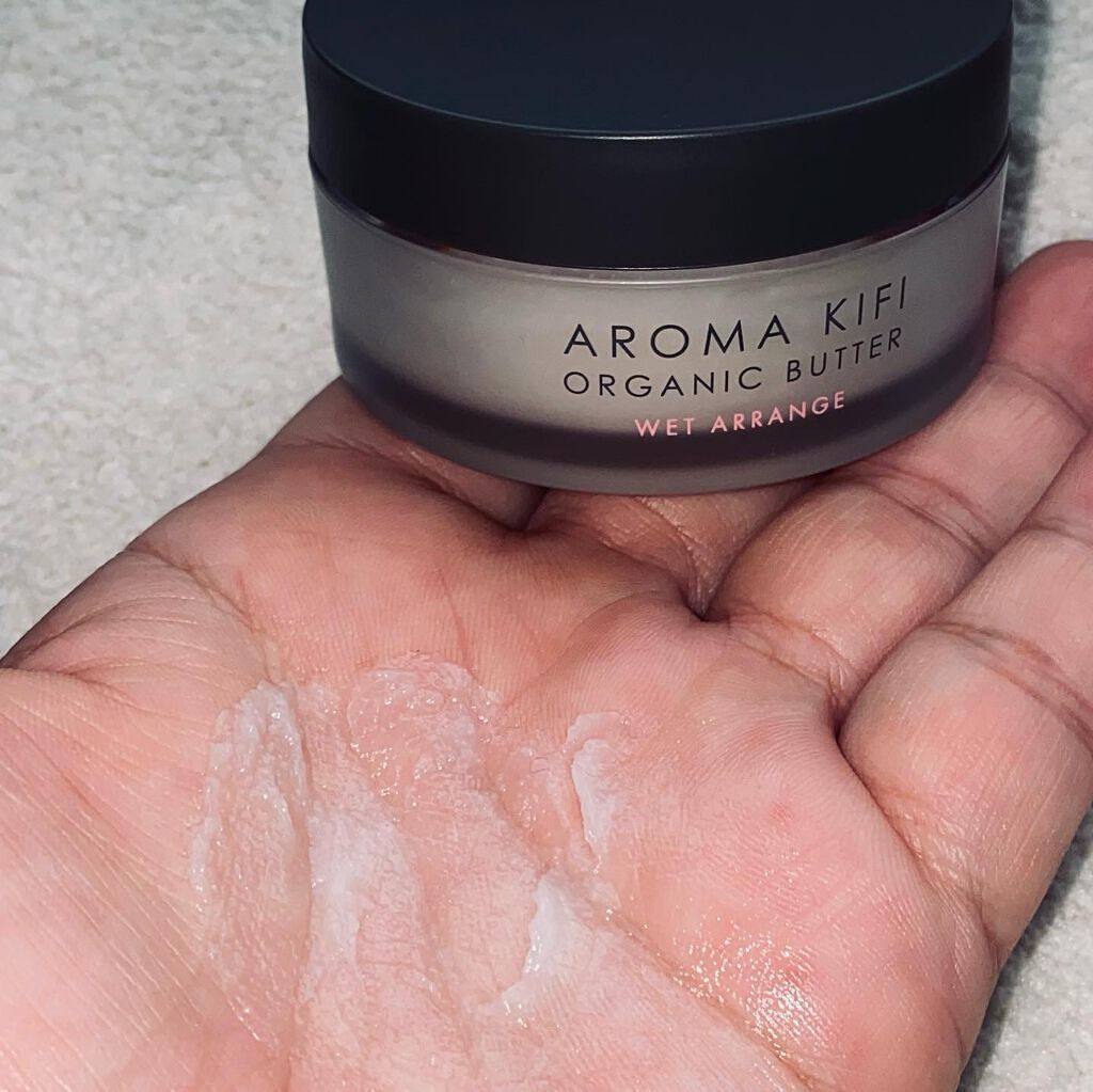オーガニックバター ウェットアレンジ/AROMA KIFI/ヘアバームを使ったクチコミ(6枚目)