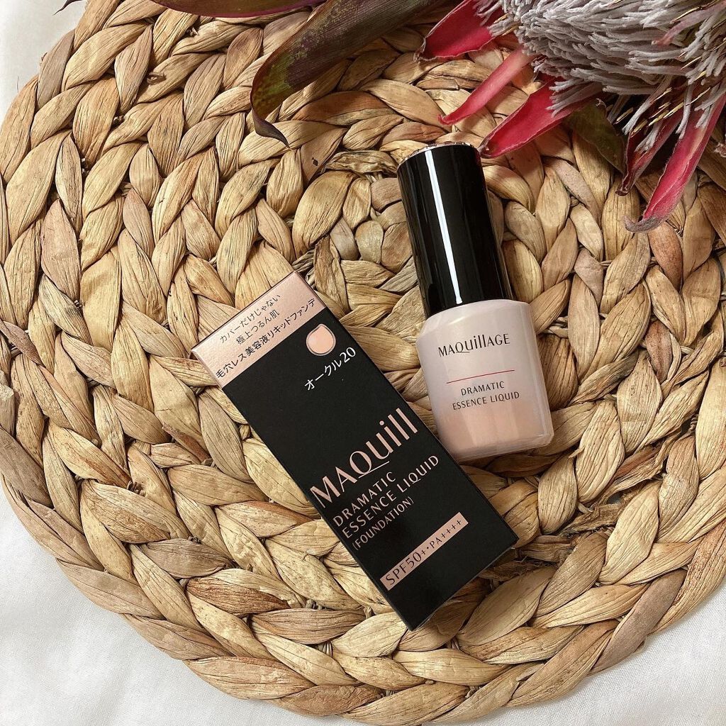 ドラマティックエッセンスリキッド/マキアージュ/リキッドファンデーションを使ったクチコミ(4枚目)