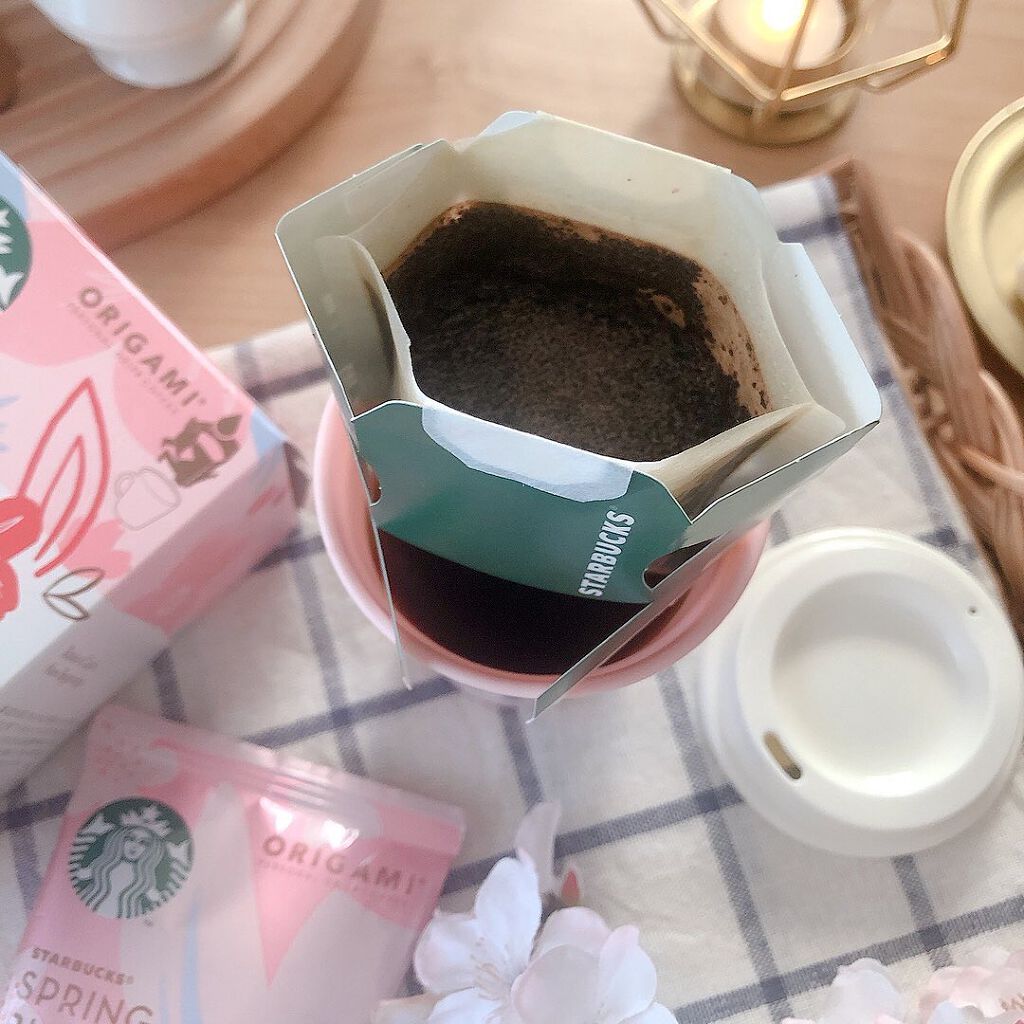 maru☻︎ on LIPS 「〖スターバックス®〗様の春季限定製品で春気分🌸春の風物詩である..」(3枚目)