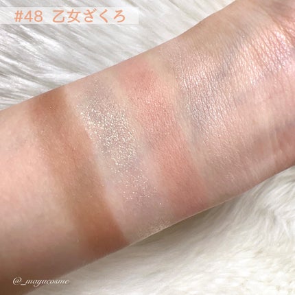 ふんわりロマンスアイズ/JUDYDOLL/アイシャドウパレットを使ったクチコミ(5枚目)