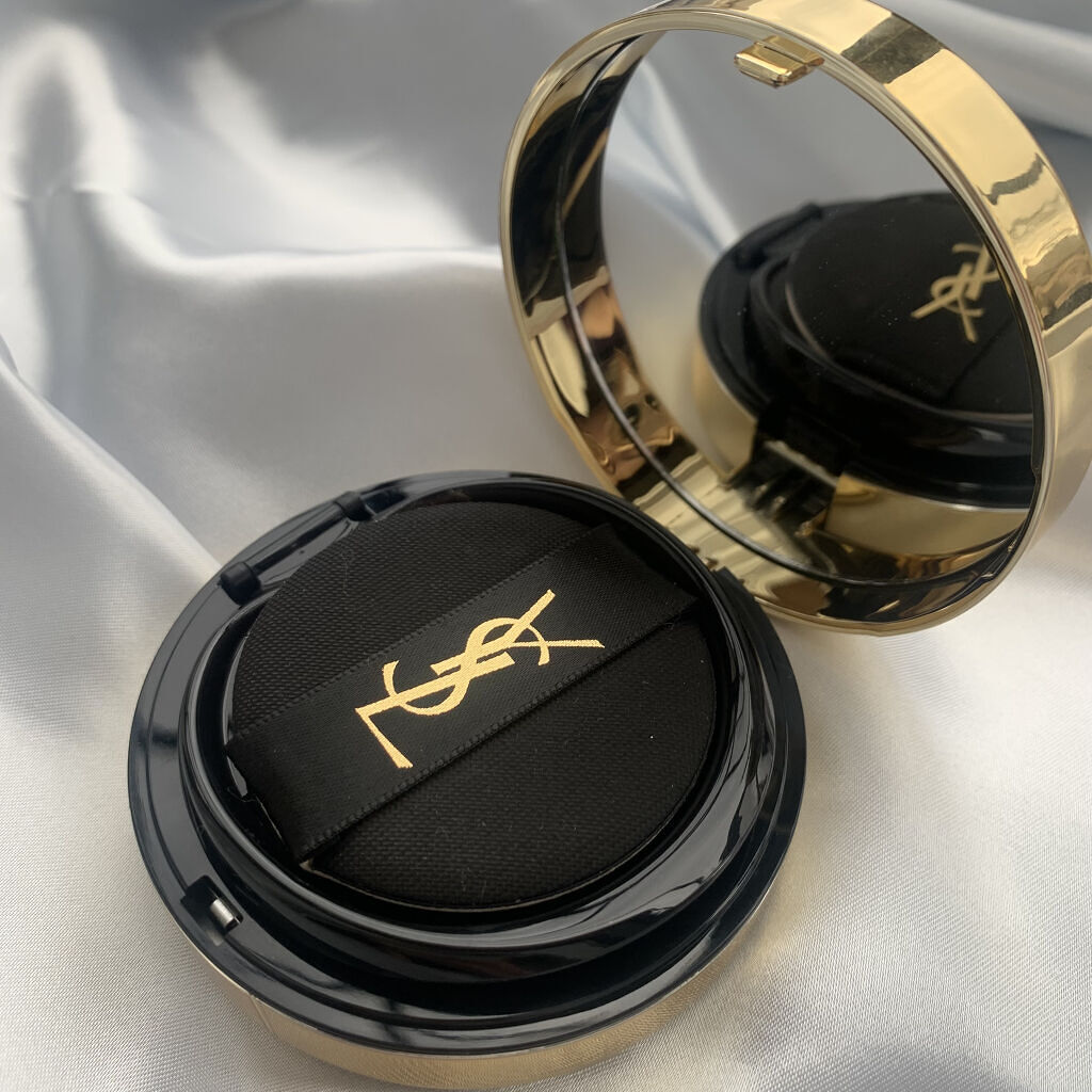 アンクル ド ポー ルクッション ゴールドラッシュ ハイライター/YVES SAINT LAURENT BEAUTE/リキッドハイライトを使ったクチコミ（2枚目）