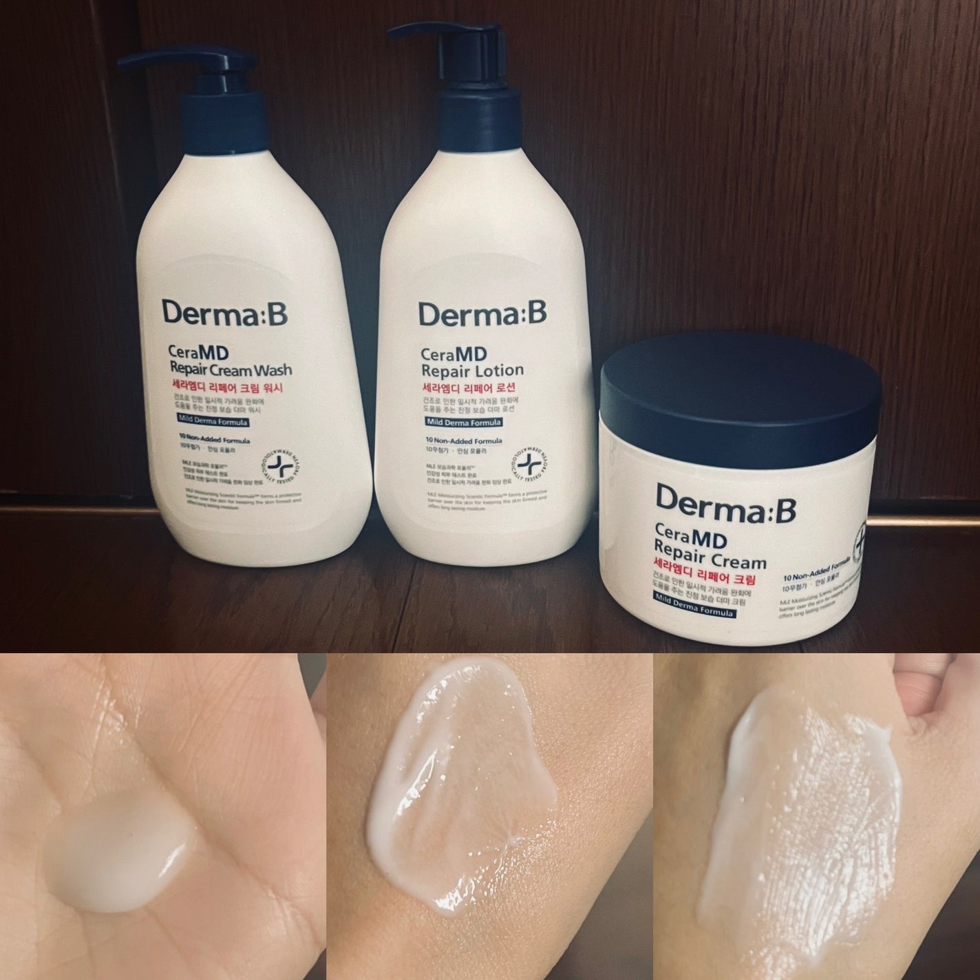 セラMD リペアローション/Derma:B/ボディローションを使ったクチコミ(1枚目)