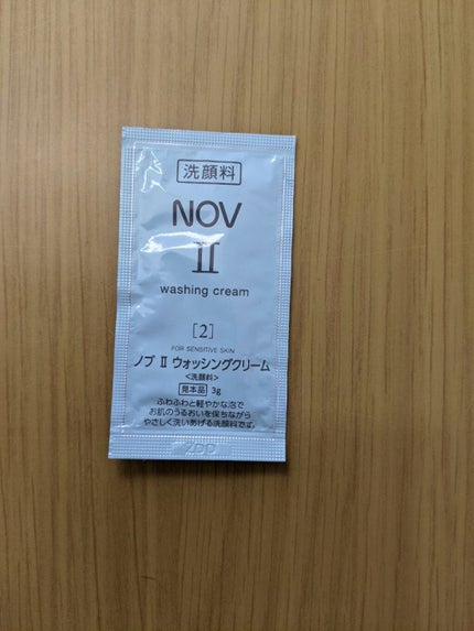 Ⅲ ウォッシングクリーム/NOV/洗顔フォームを使ったクチコミ(1枚目)