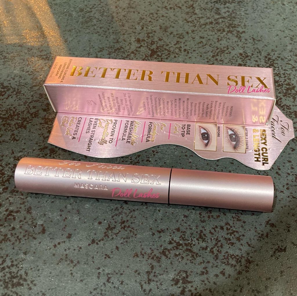 ベター ザン セックス マスカラ ドール ラッシュ/Too Faced/マスカラを使ったクチコミ(1枚目)