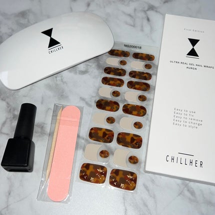 ウルトラリアルジェルネイルラップ/CHILLHER/ネイルチップ・パーツを使ったクチコミ(3枚目)
