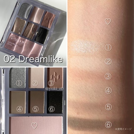 アイシャドウパレット/Healus/アイシャドウパレットを使ったクチコミ(4枚目)