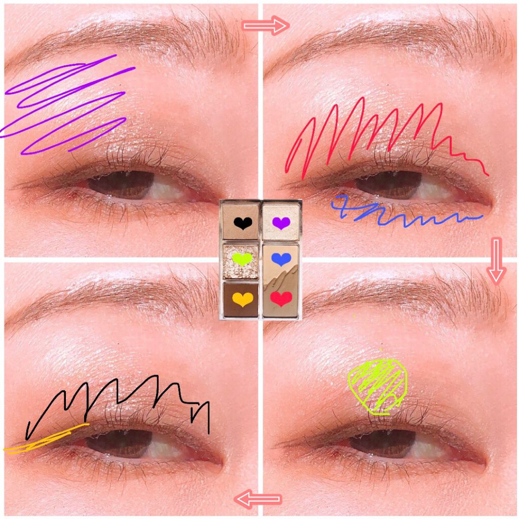 プロ アイパレット ミニ/CLIO/アイシャドウパレットを使ったクチコミ(6枚目)