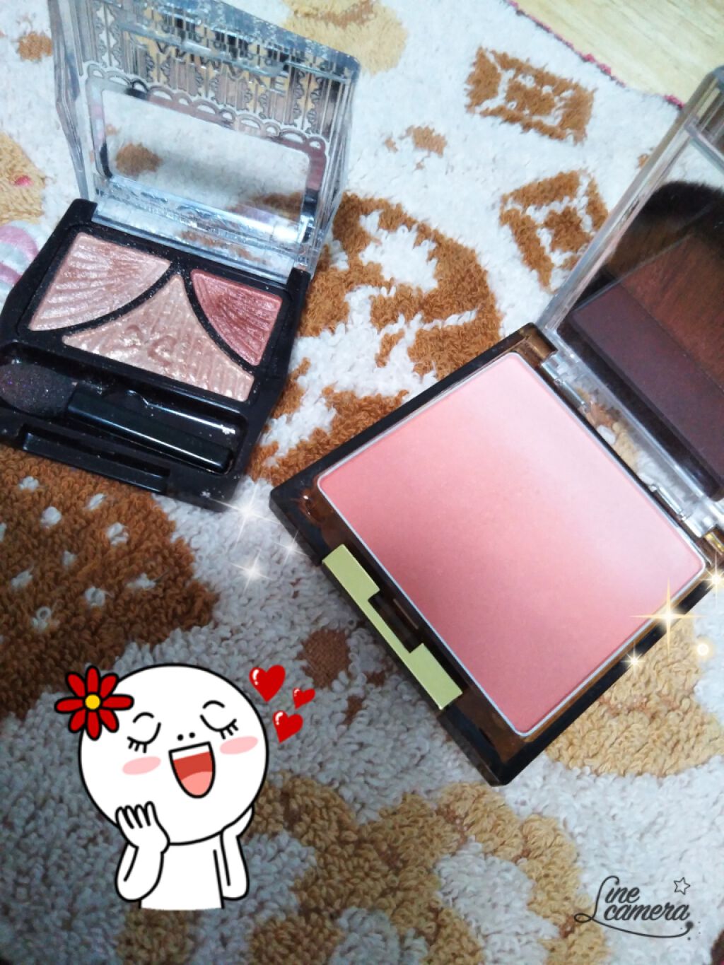 オーラティック ブラッシュ/excel/パウダーチークを使ったクチコミ（2枚目）