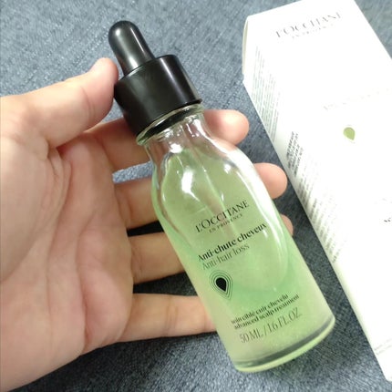 薬用 メディカル アンチヘアロスセラム/L'OCCITANE/頭皮ローションを使ったクチコミ(4枚目)