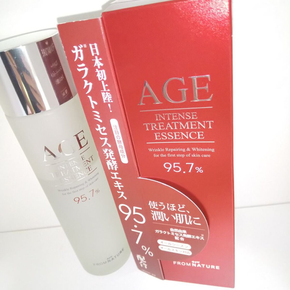 エイジ トリートメント エッセンス 95.7%/FROM NATURE/化粧水を使ったクチコミ(4枚目)