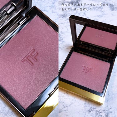 チーク カラー/TOM FORD BEAUTY/パウダーチークを使ったクチコミ（3枚目）