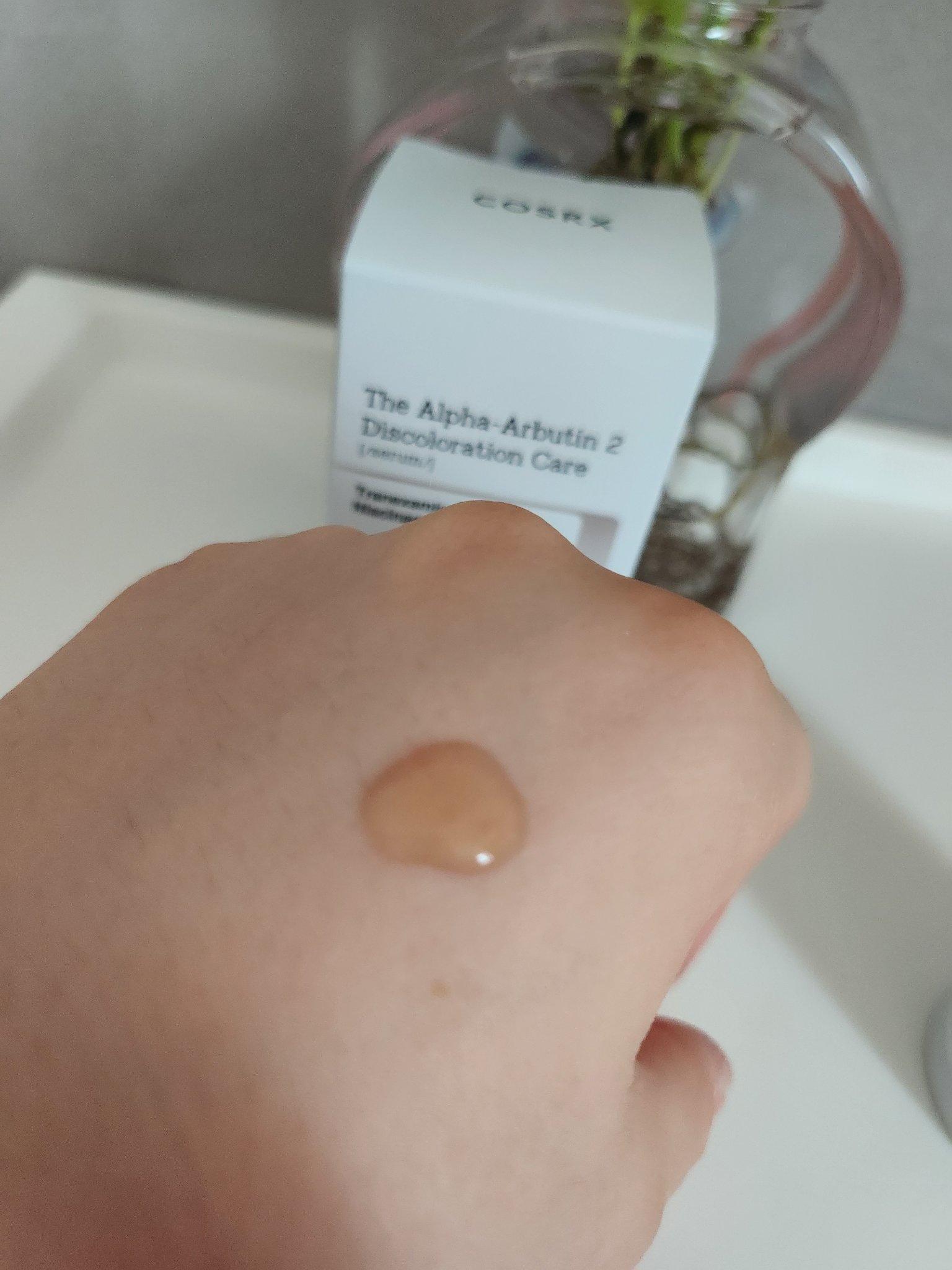 RXザ・アルファアルブチン2 ニキビ跡ケアセラム/COSRX/美容液を使ったクチコミ（3枚目）