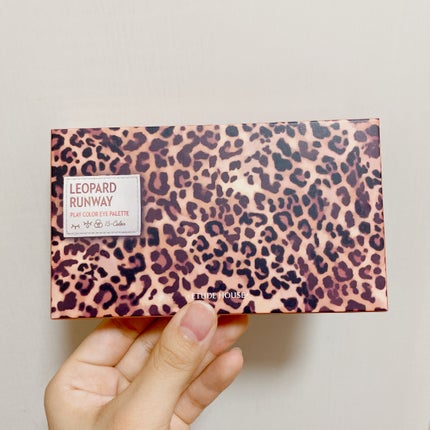 プレイカラーアイパレット レオパードランウェイ/ETUDE/アイシャドウパレットを使ったクチコミ(4枚目)