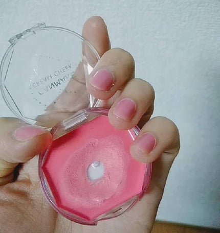 クリームチーク/キャンメイク/ジェル・クリームチークを使ったクチコミ(1枚目)