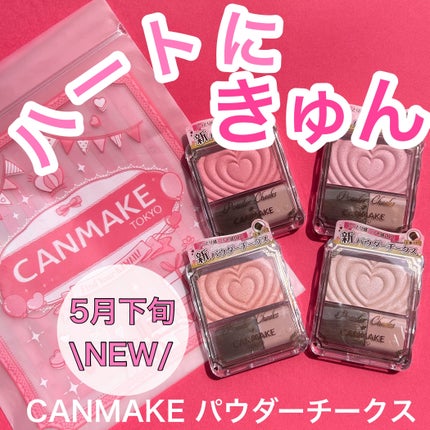 パウダーチークス/キャンメイク/パウダーチークを使ったクチコミ(1枚目)