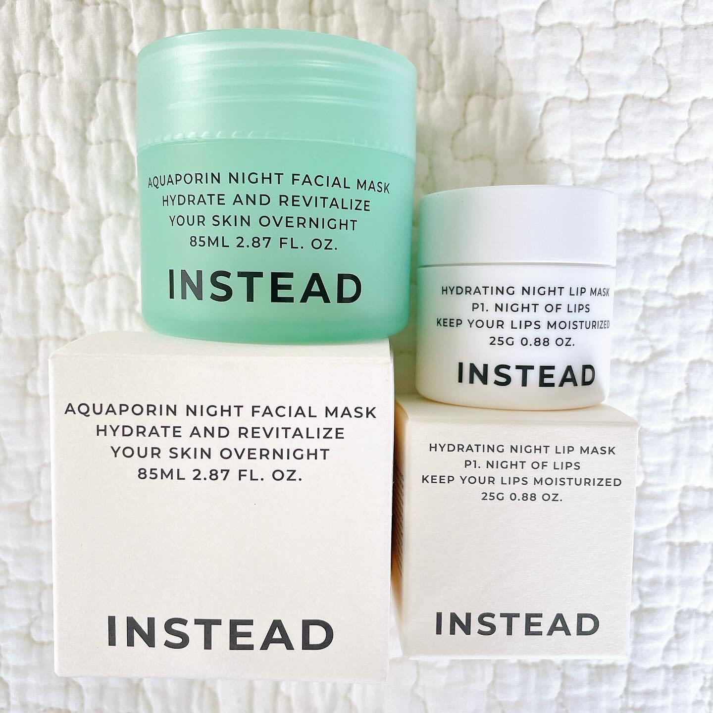 アクアポリン ナイト フェイシャル マスク/INSTEAD/フェイスクリームを使ったクチコミ（2枚目）