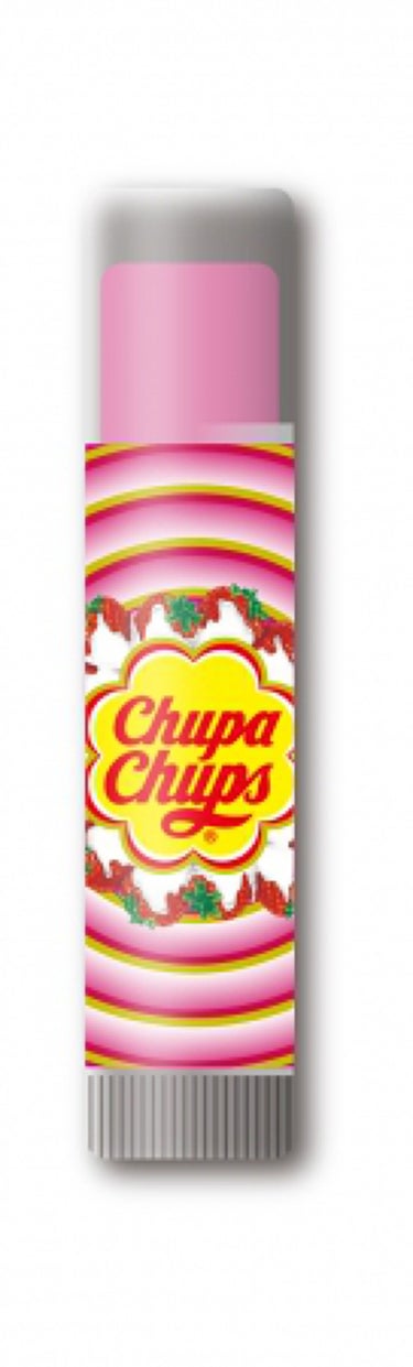 デリシャスリップクリーム Chupa Chups（チュッパチャプス） ストロベリークリームの香り