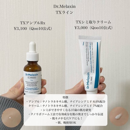 TX-Cream/Dr.Melaxin/フェイスクリームを使ったクチコミ(2枚目)