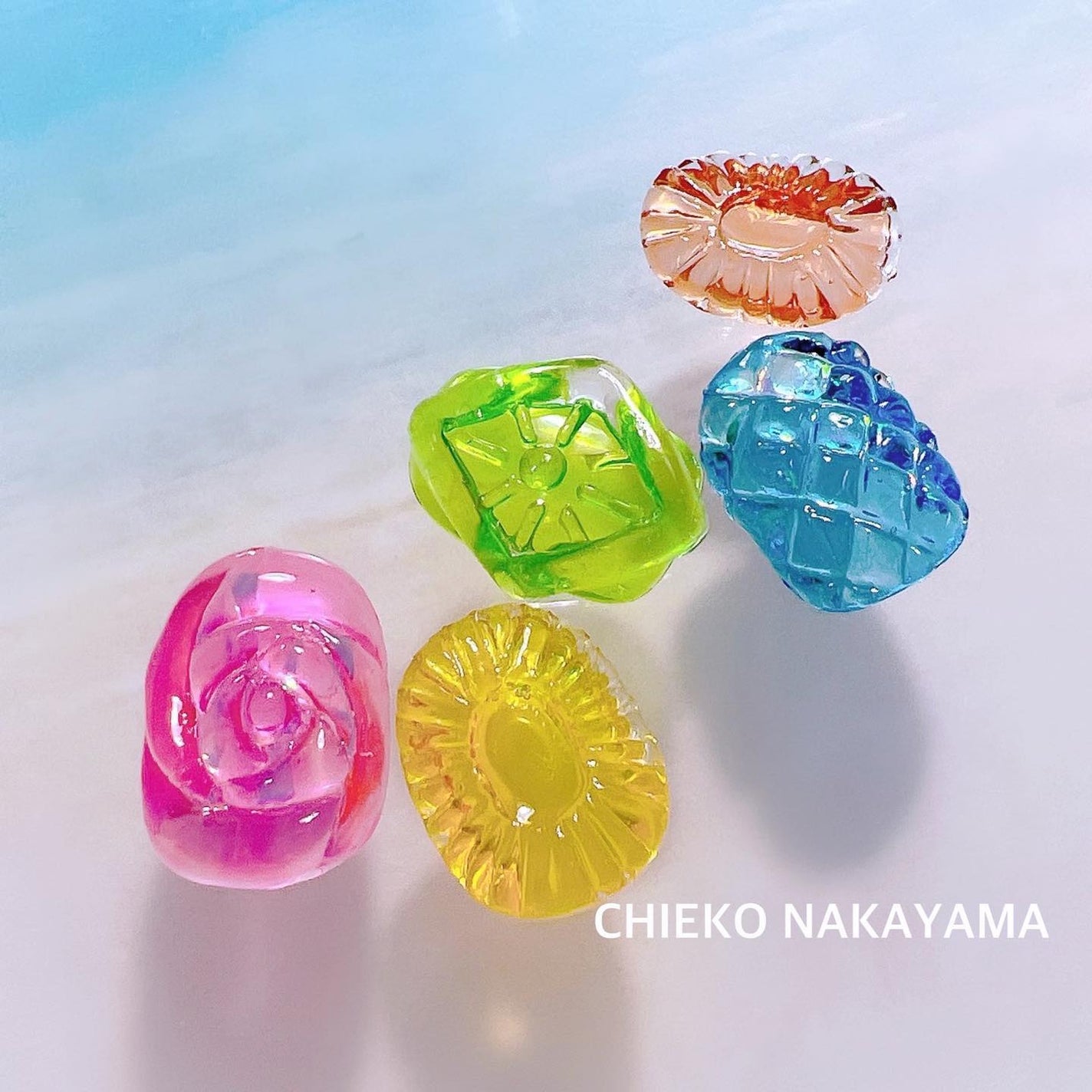 なかやまちえこ on LIPS 「ドロップネイル🍬365日ネイル204日目⠀⠀@aby_shar..」(1枚目)