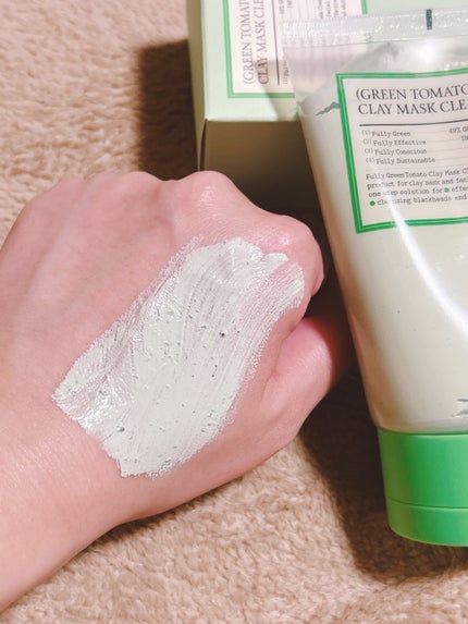 グリーントマトクレイマスククレンザー/FULLY/洗い流すパック・マスクを使ったクチコミ(4枚目)