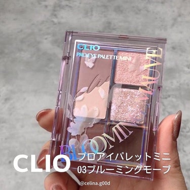 プロ アイパレット ミニ/CLIO/パウダーアイシャドウを使ったクチコミ（2枚目）