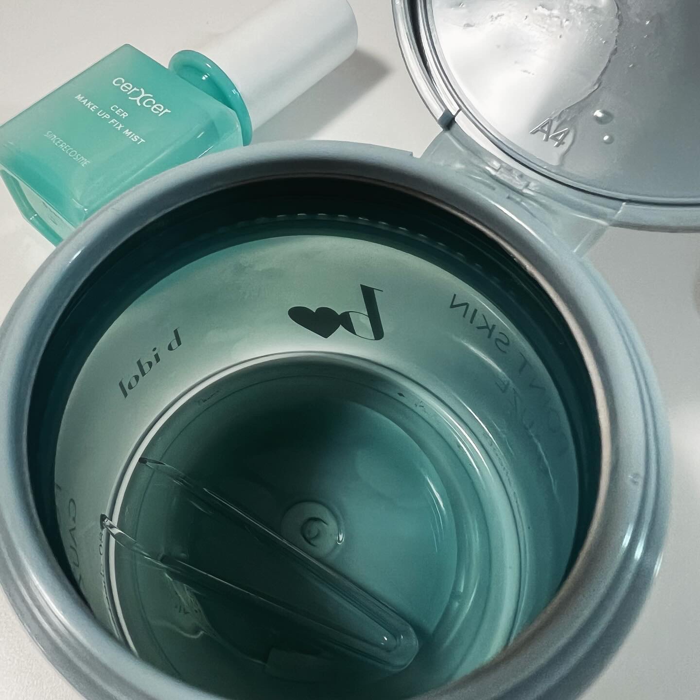 メイクアップフィックスミスト/cerXcer/フィックスミストを使ったクチコミ（2枚目）