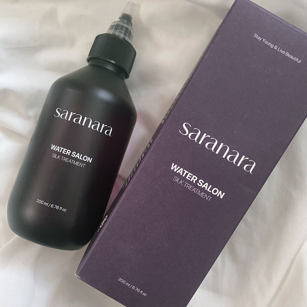 ウォーターサロン シルク トリートメント/SARANARA/洗い流すヘアトリートメントを使ったクチコミ（2枚目）
