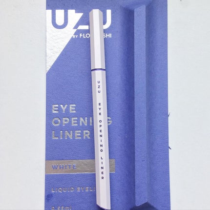 EYE OPENING LINER/UZU BY FLOWFUSHI/リキッドアイライナーを使ったクチコミ(2枚目)