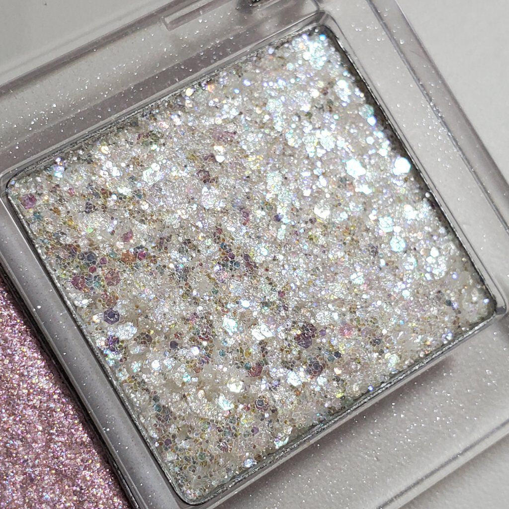  デュオ ポケット グリッター シャドウ 02 SEASHELL CRUMBLE/PERIPERA/アイシャドウパレットを使ったクチコミ（3枚目）