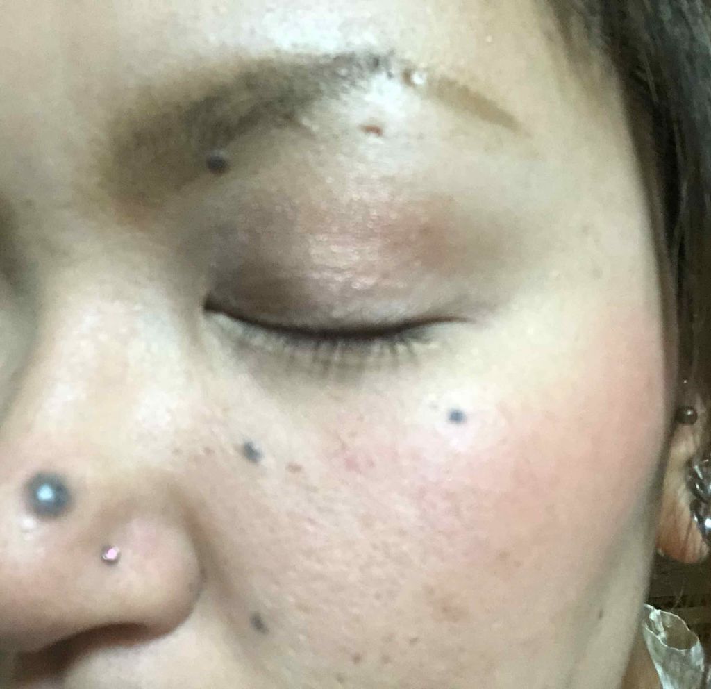 カンコレアイシャドウ/DAISO/アイシャドウパレットを使ったクチコミ（3枚目）