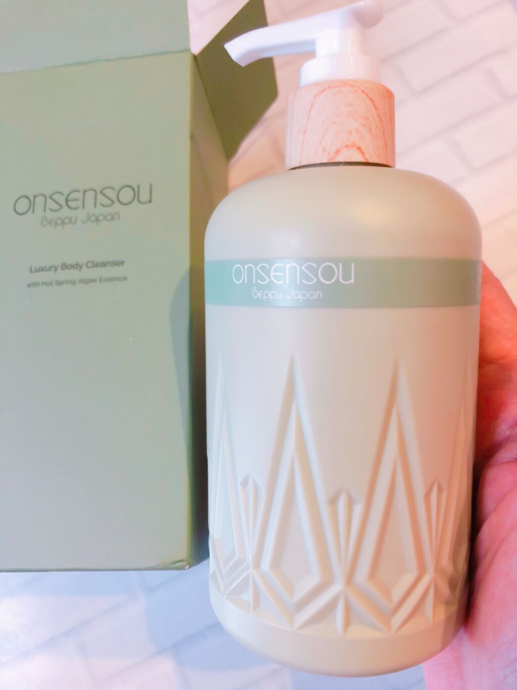 温泉藻配合ボディクレンザー/ONSENSOU/ボディソープを使ったクチコミ（2枚目）